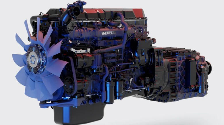 What engines do Mack trucks use?