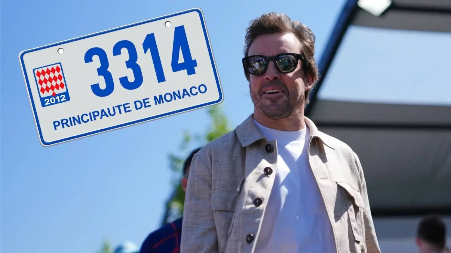 Fernando Alonso se deja ver por Mónaco con supercoches. ¿Pero sabes cómo funcionan las matrículas del Principado?