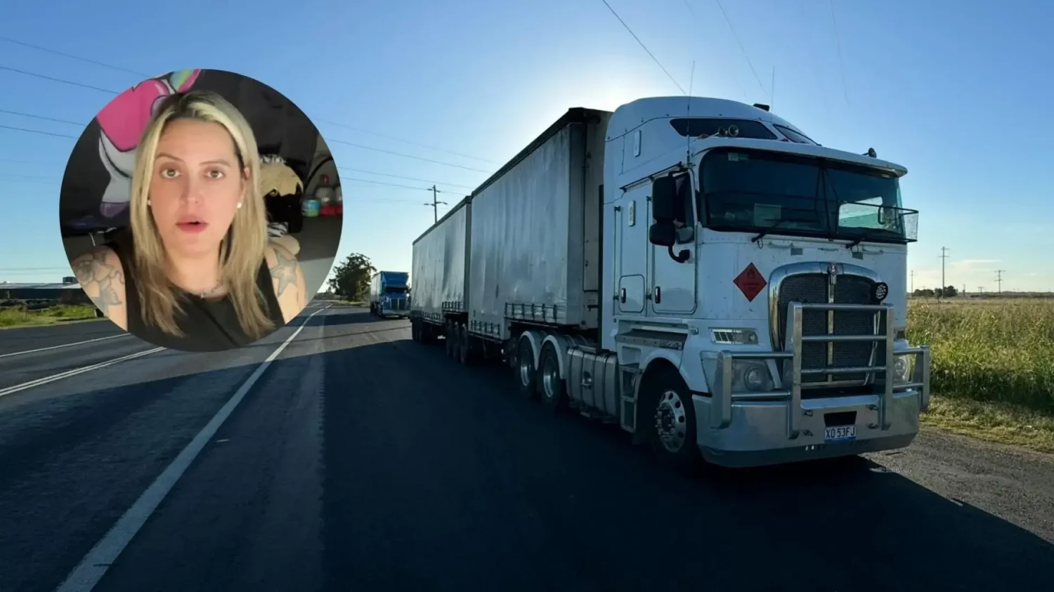 Irene, camionera asturiana, y la solución para el colchón de las cabinas. La clave, el 'topper': "Os voy a enseñar un truco que me he montado"