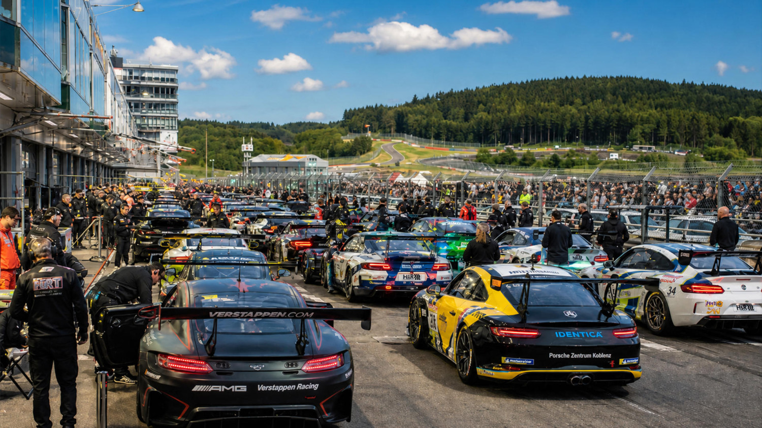 Nurburgring 24 Hours Boasts Largest Entry List in a Decade With 161 Cars Registered