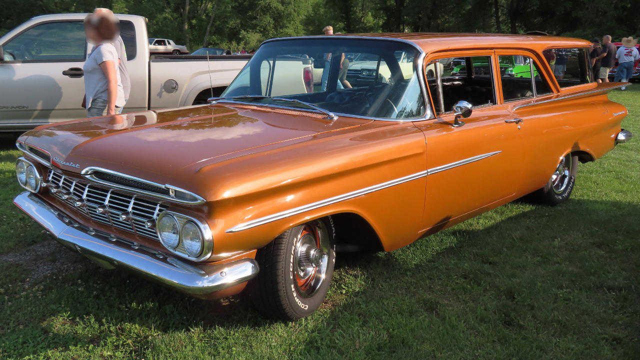 The 1959 Chevrolet Brookwood turned practicality into a standout feature