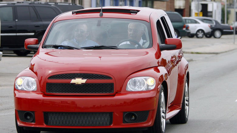 What does HHR stand for on the discontinued Chevy car?