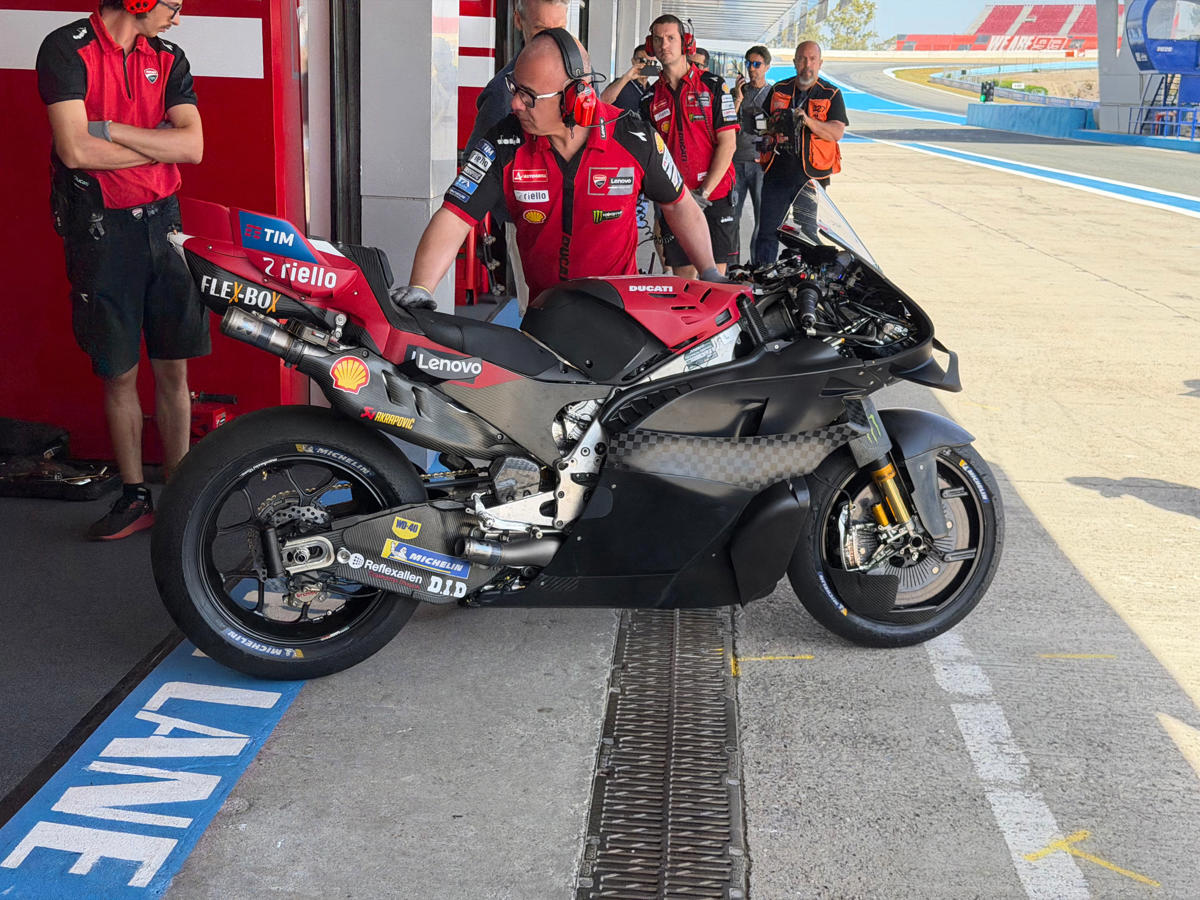 Bagnaia da el visto bueno
