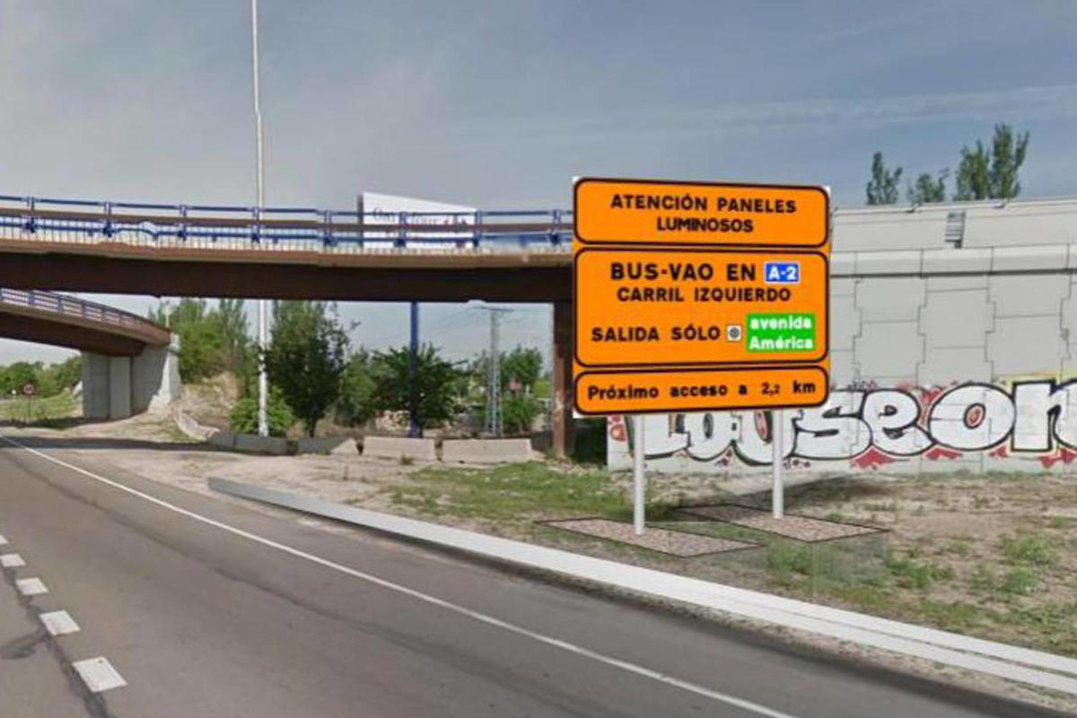 Multas para los conductores que van solos en su coche: estos son los ocho carriles VAO en marcha o proyectados