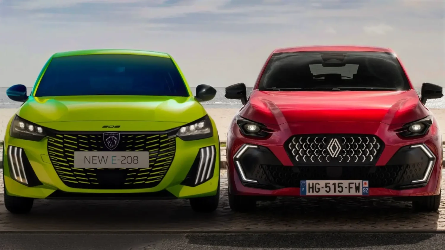 Renault, Renault Clio, Peugeot, Renault Clio contra Peugeot 208: ¿cuál es mejor coche para la ciudad con etiqueta ECO?