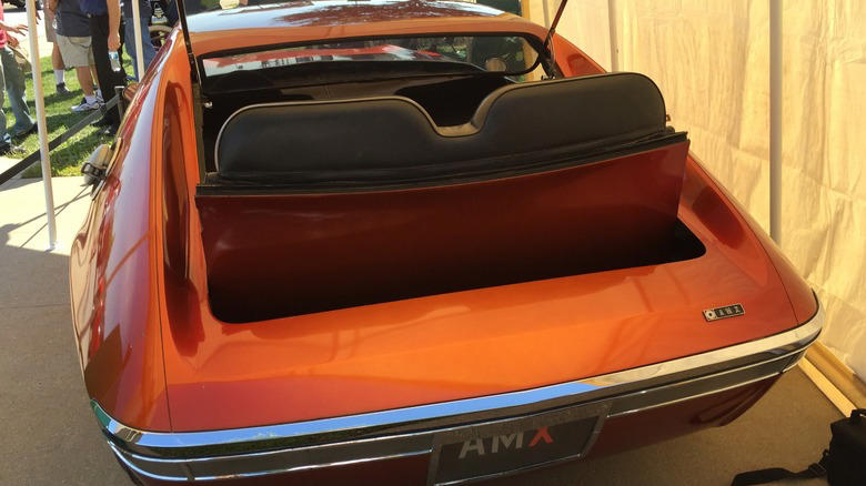 Only one ramble seat AMX muscle coupe prototype survived, and AMC sold it for $50