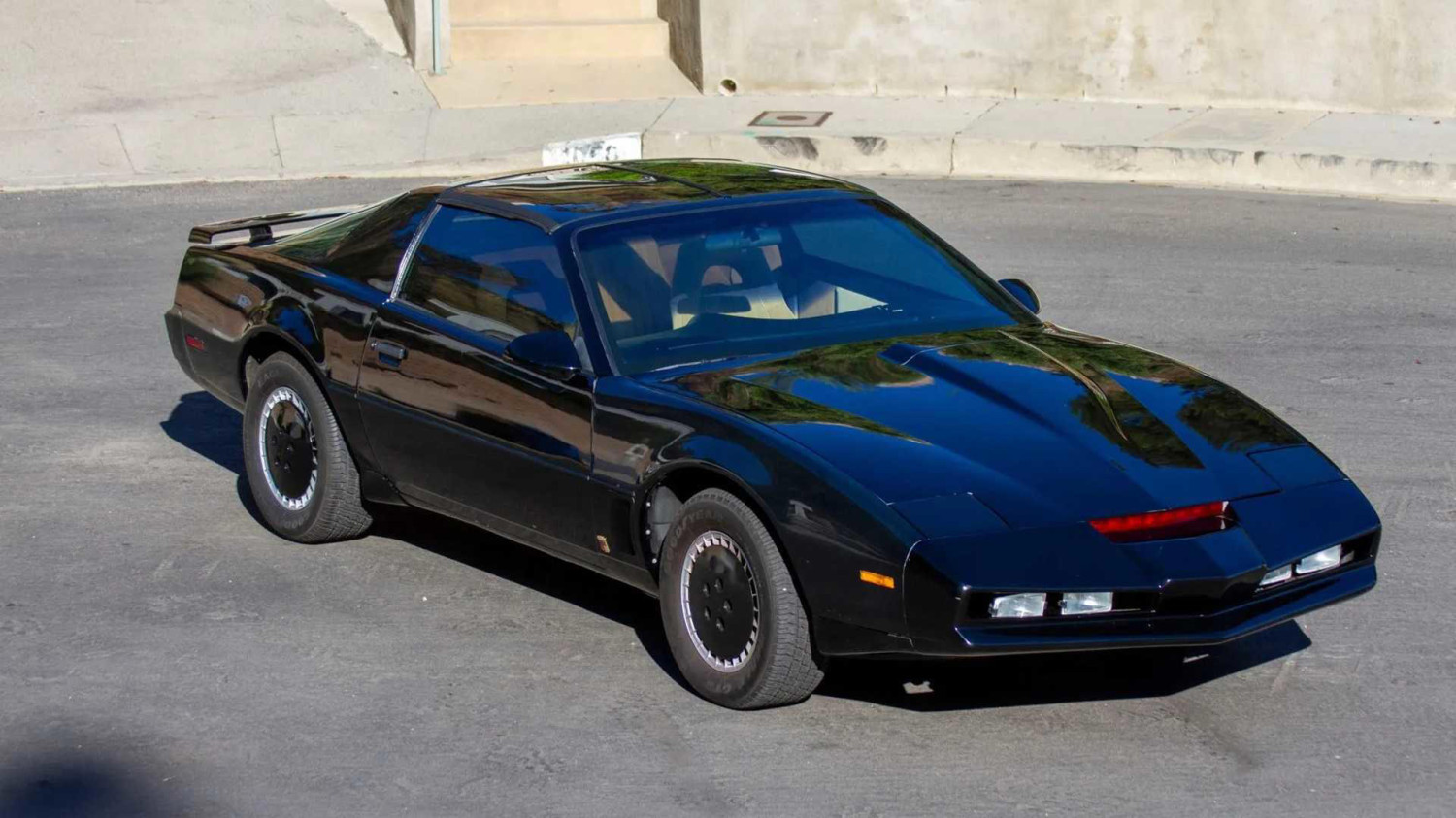 KITT got a speeding ticket without leaving the museum