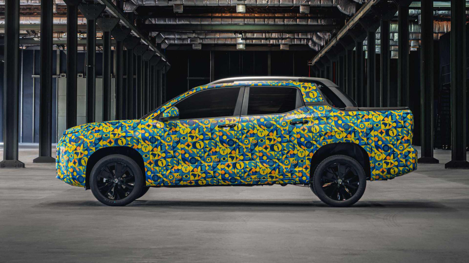 VW's new compact pickup truck combines Golf DNA with leaf spring performance