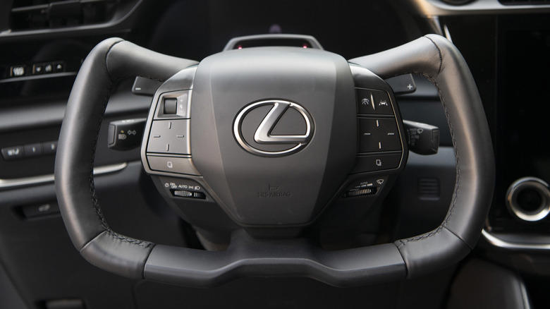 What is Lexus' steer-by-wire and how does it work?