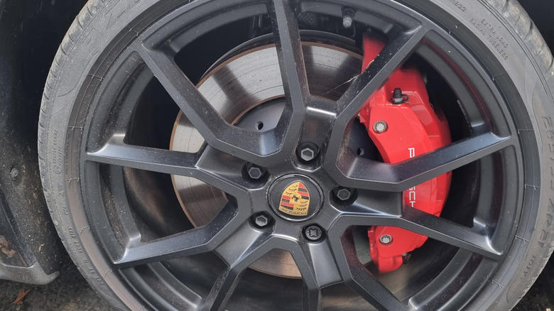 Why do some cars have red brake calipers?
