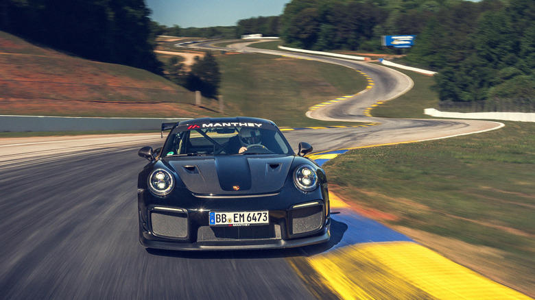 Manthey-modified Porsche 911 GT2 RS (the previous-gen car) topples C8 Corvette ZR1's Road Atlanta time