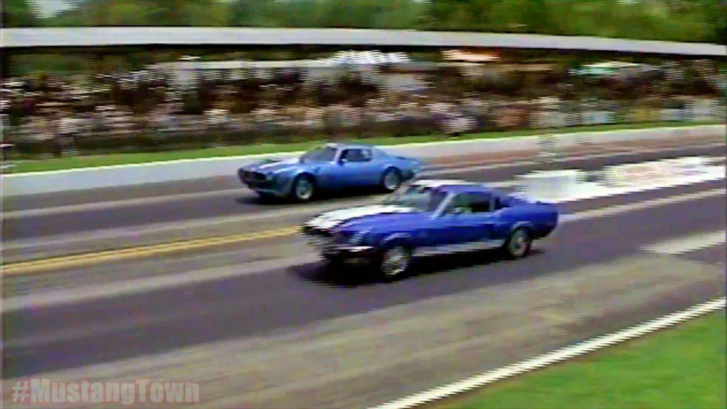 1980s footage shows pony car legends hitting the track