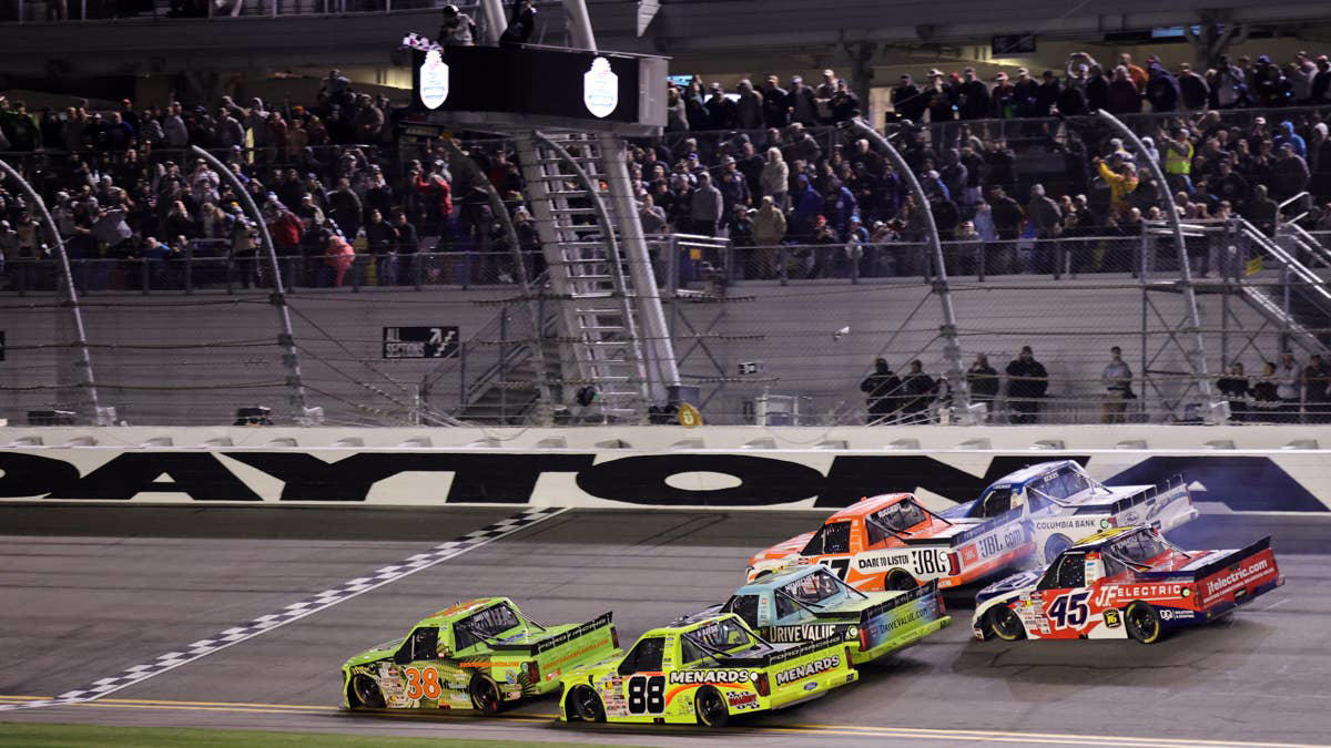 NASCAR Truck Series race at Charlotte has been postponed again due to weather