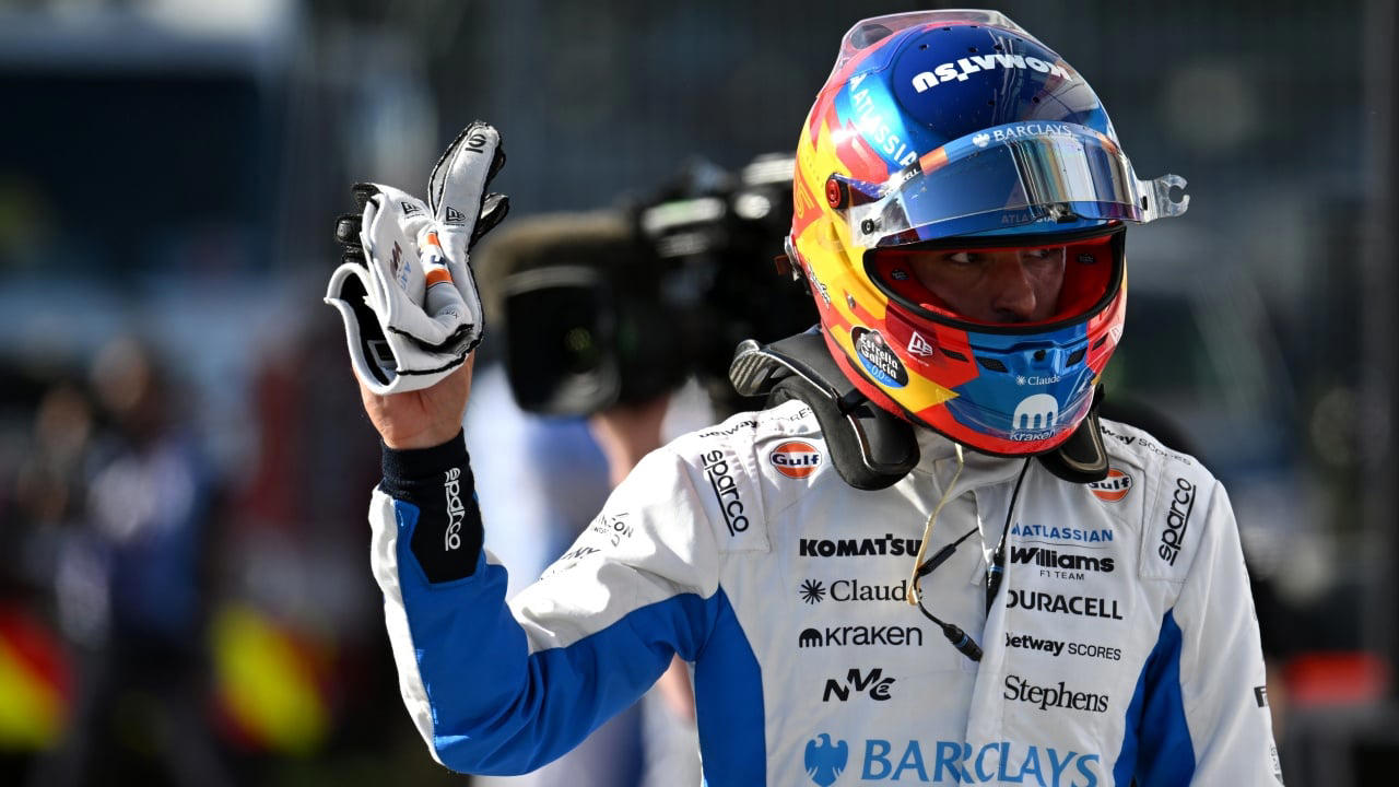 Sainz arregla el desastre de la marmota con el primer top 10 de Williams en clasificación