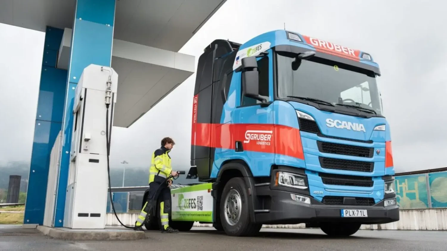 Scania prueba su camión de hidrógeno 40 R FCEV con 1.000 km de autonomía