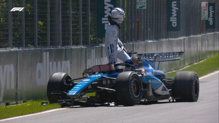 Williams tropieza en su día de la marmota particular: pierde un coche para la clasificación sprint de Canadá