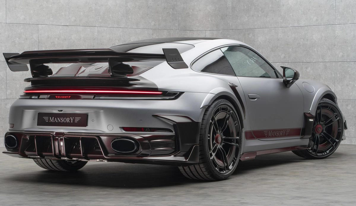 Mansory rompe las costumbres con su último kit para el Porsche 911 Turbo S