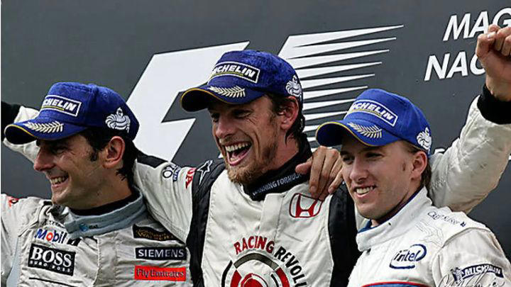“Pensé que estaba siendo un paseo y apareció Fernando”: así recuerda Button Hungría 2006, el día que Alonso imitó a Senna