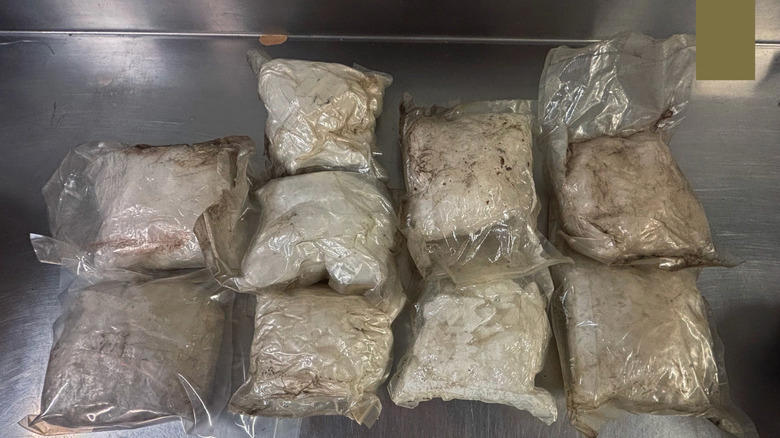 Salvage yard finds nine pounds of meth stashed inside a junk car's door