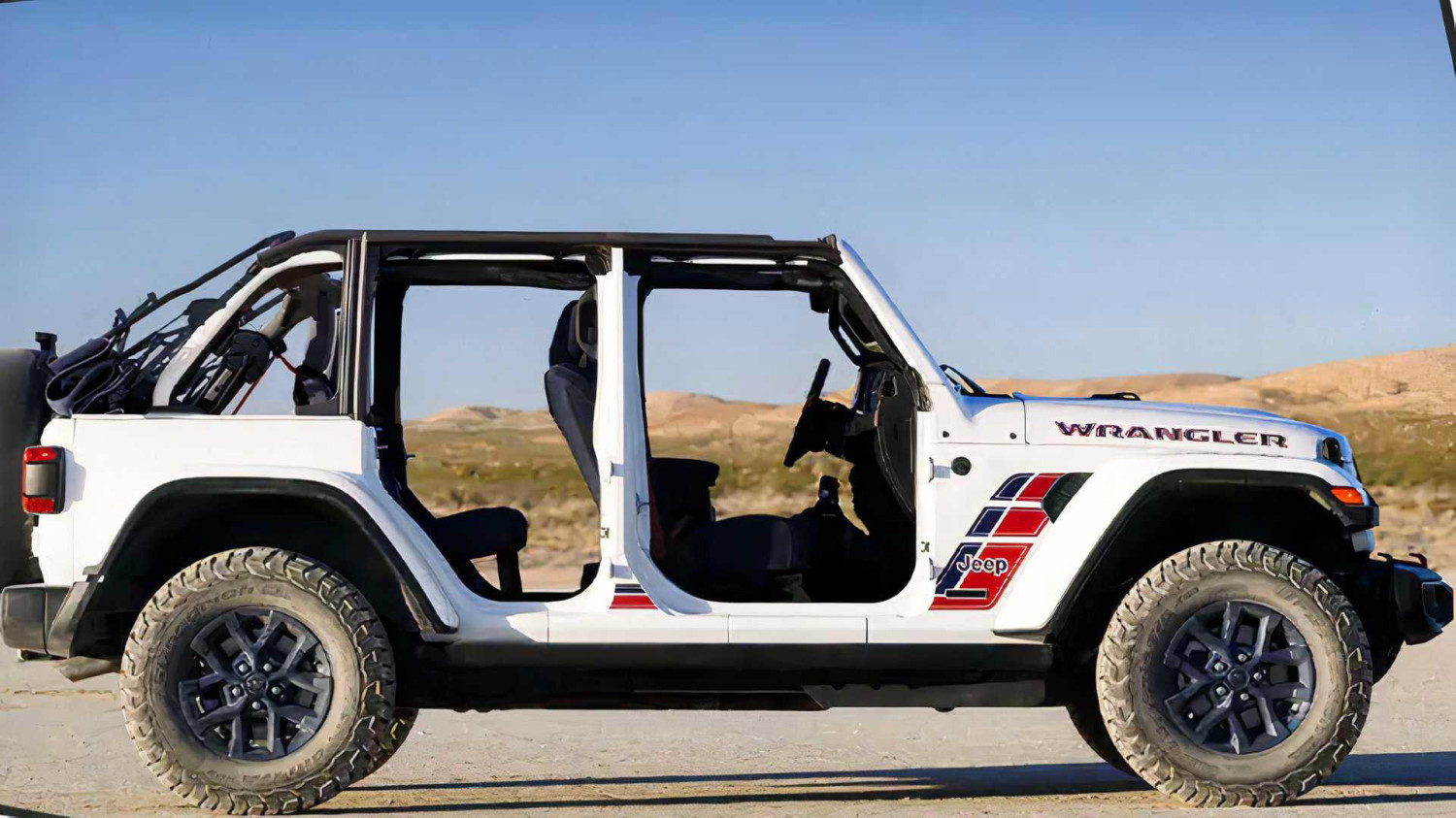2026 Jeep Wrangler America250 special edition with Captain America comic
