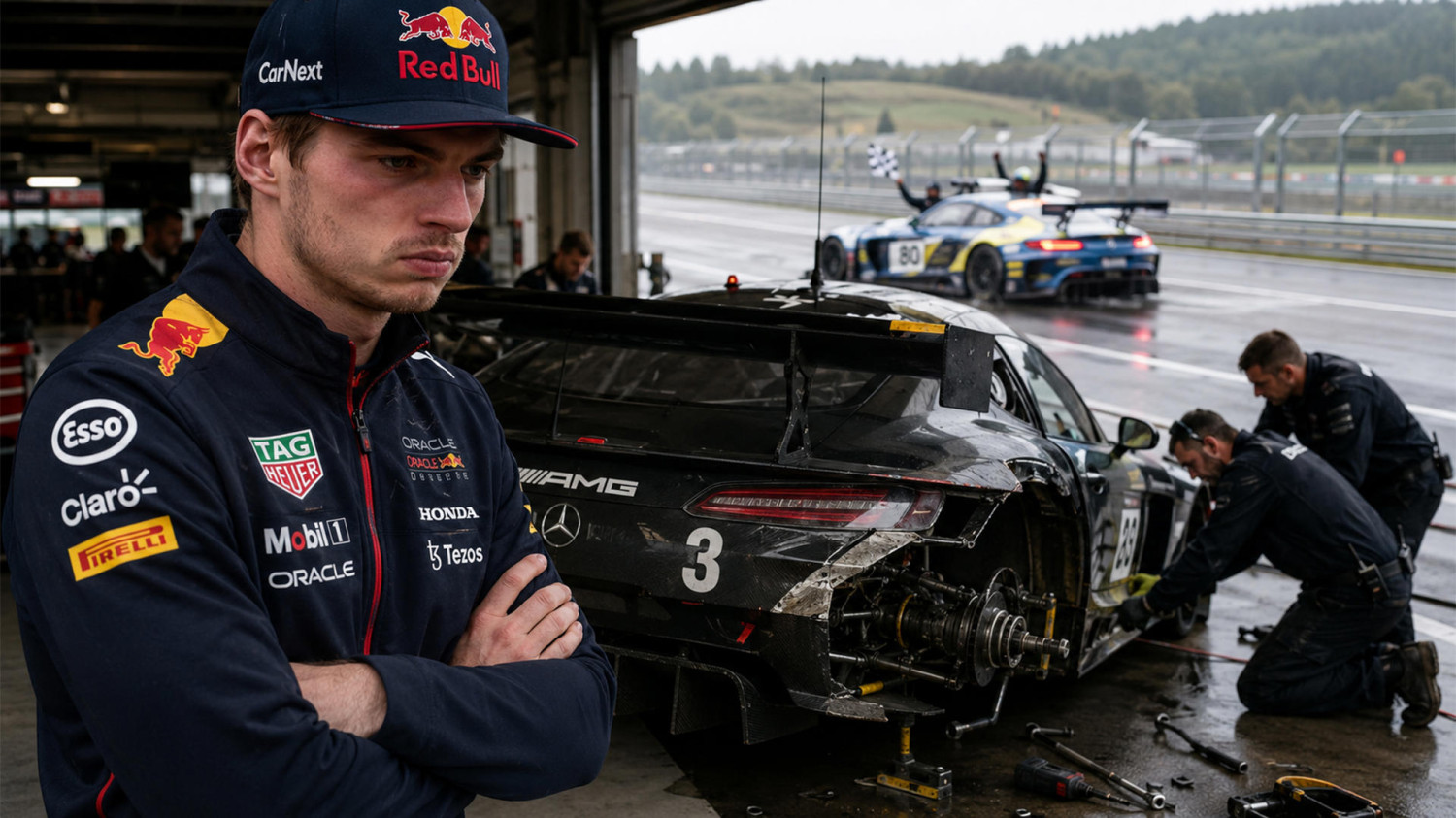 New Max Verstappen driveshaft failure theory emerges after Nürburgring 24 Hours heartbreak
