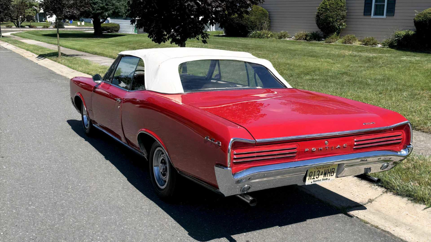 A 1966 Pontiac GTO convertible with 90,000 miles just hit the market, and the price will say a lot
