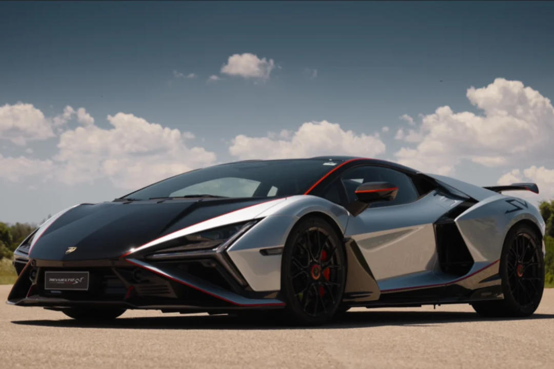 Lamborghini’s new pilota mode lets you dial in how much drift you want or how fast you hit the wall