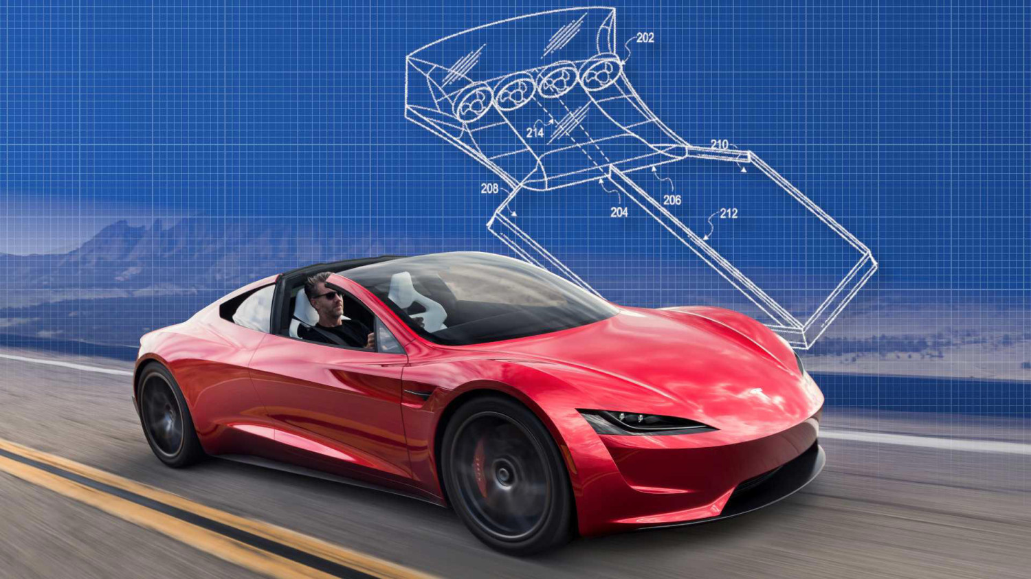 New Tesla Roadster could go ZR1X hunting with a mega-downforce wing