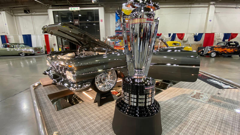 1959 Chevy Impala Wins the Slonaker Award at the Grand National Roadster Show 2024