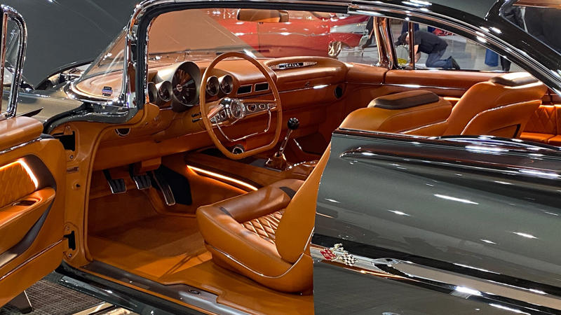 1959 Chevy Impala Wins the Slonaker Award at the Grand National Roadster Show 2024