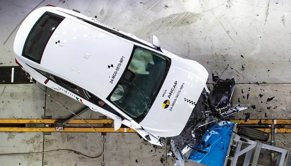 2025 MG 5 gets safety makeover, Australia’s ANCAP upgrades rating to 3-stars