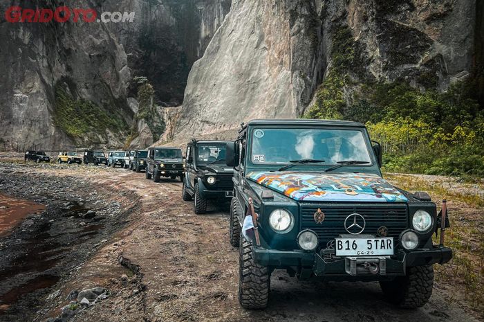 Mercedes Jip Indonesia Gelar Long Touring, Susuri Sumatera Sepanjang 959 Km, Jalur Bikin Seru!