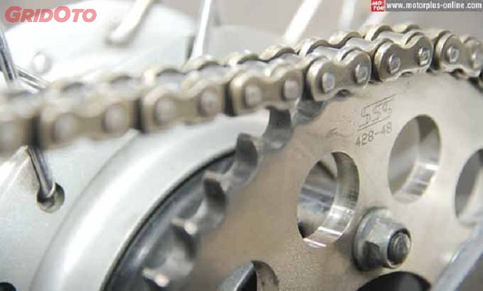 Ini Tanda Rantai Dan Gir Motor Sudah Harus Diganti Baru Sebelum Putus