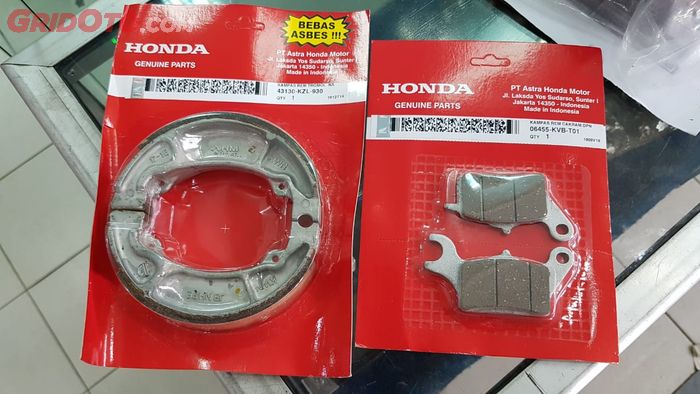 Ini Gejala Kampas Rem Belakang Motor Matic Honda BeAT Mulai Habis