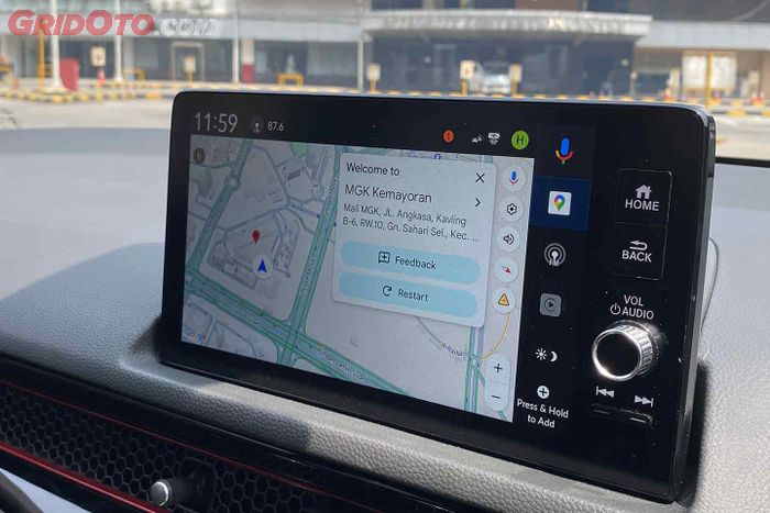 Gak Perlu Android Auto, Honda Civic RS e:HEV Sudah Punya Fitur Ini