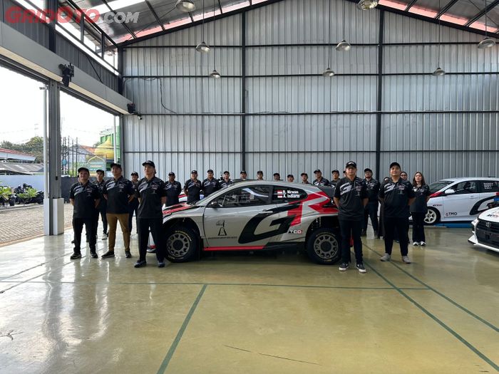 Siap Sapu Kejurnas, Toyota Gazoo Racing Indonesia Hadirkan Unit GR Yaris Rally2