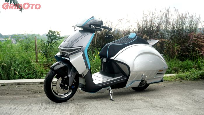 Digarap Habis-habisan Selama 3 Bulan, Inilah Wujud Motor Listrik Honda Custom Builder HDRP