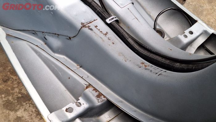 Ternyata Hal Sepele Ini Bikin Rangka Vespa Matic Bisa Mudah Berkarat