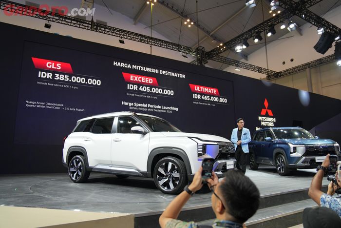 GIIAS 2025 Mitsubishi Destinator Rilis Harga, di Bawah Rp 500 Juta