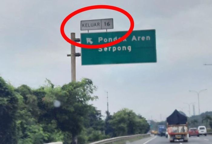 Tak Banyak yang Tahu, Ini Arti Angka yang Terpasang di Atas Papan Penunjuk Jalan Tol