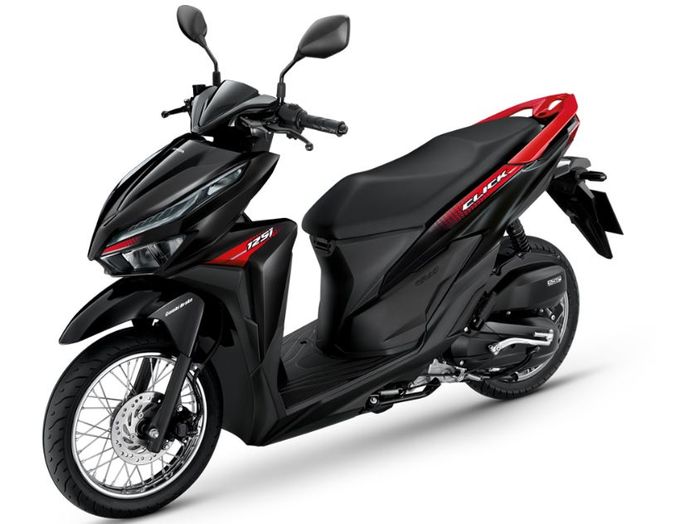 Honda Vario 125 Versi Pelek Jari-jari, Begini Tampilan Click 125 Tipe Spoke Wheel