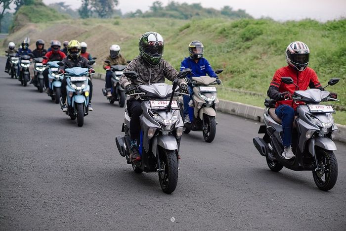 Iritnya Bikin Takjub, Rata-rata Konsumsi BBM Yamaha Gear Ultima Tembus Segini di Rute Kota dan Pegunungan
