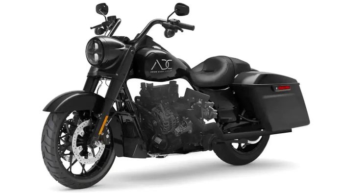 Kembaran Harley-Davidson Nongol, Gendong Mesin 999 Cc tapi Pakai Solar