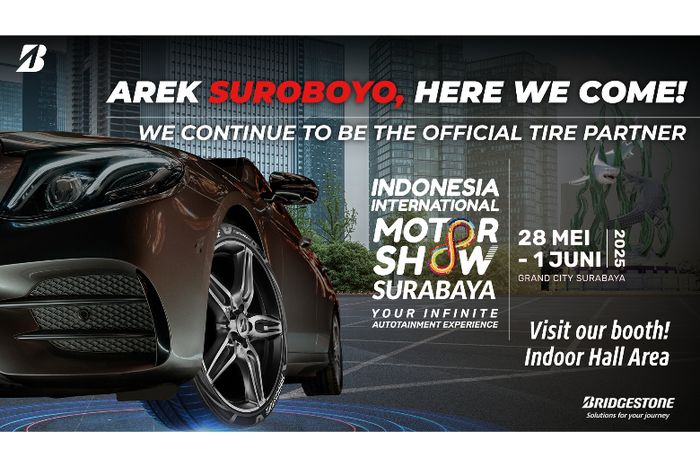 Bridgestone Pamerkan Ban EV-ready, Turanza 6 ENLITEN dan Ecopia EP300 di IIMS Surabaya 2025