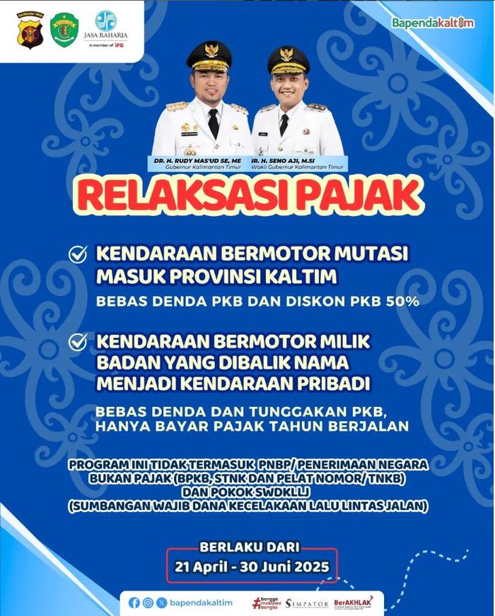 Sedih, Ampunan Denda dan Tunggakan Pajak Kendaraan di Provinsi Ini Sisa Hitungan Hari