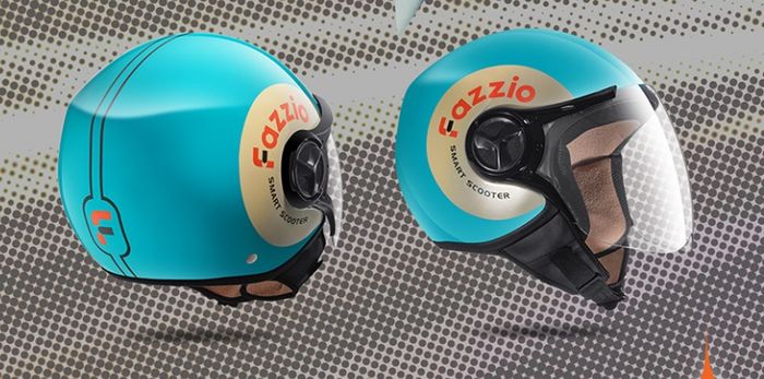 Helm Ini Dibikin Jadi Jodohnya Yamaha Fazzio, Usung Desain Retro Harga Tak Sampai Rp 300 Ribu