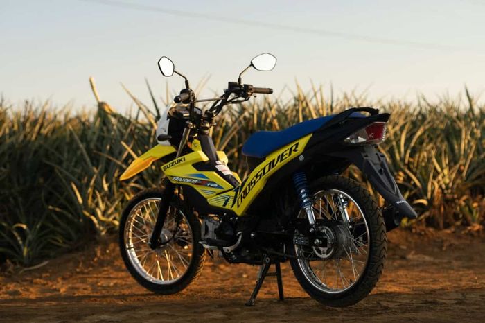 Suzuki Bikin Motor Trail Basic Bebek, Harga Rp 19 Jutaan Mesin 113 cc