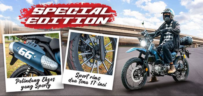 Mesin Sekelas Honda CT125, Bebek Trail Baru Ini Harganya Setara Rp 26 Jutaan