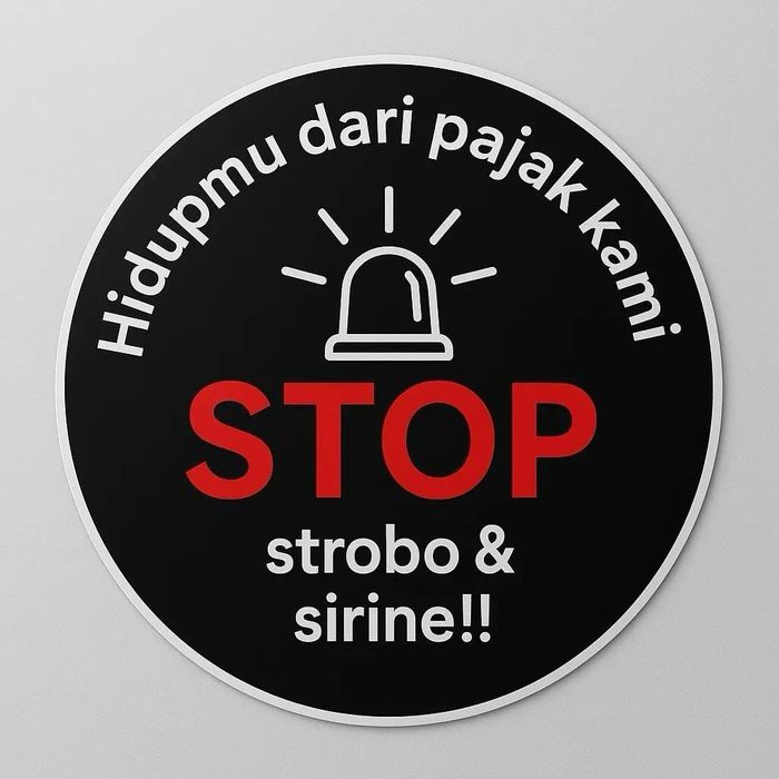 KAMSELINDO Soal Stop Strobo, Jangan Dibangun dari Sentimen Negatif