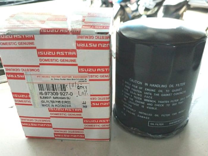Masih Pakai Isuzu Panther, Ini Biaya Ganti Filter Oli Mesin Orisinal